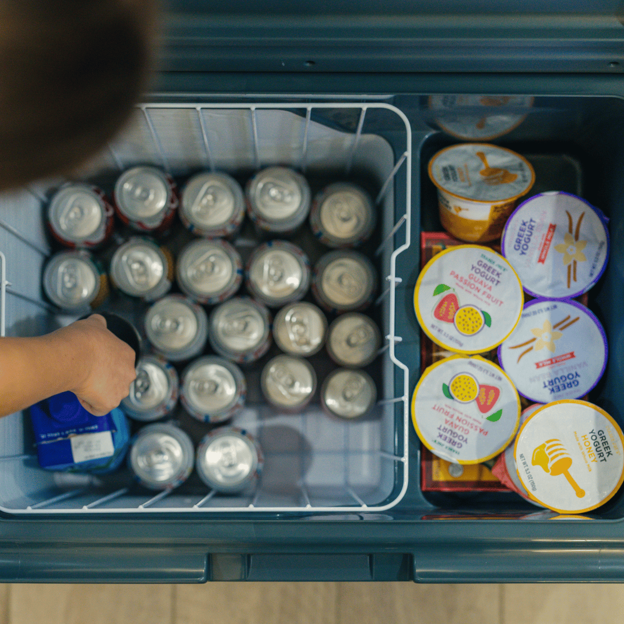 Gut organisierter Innenraum