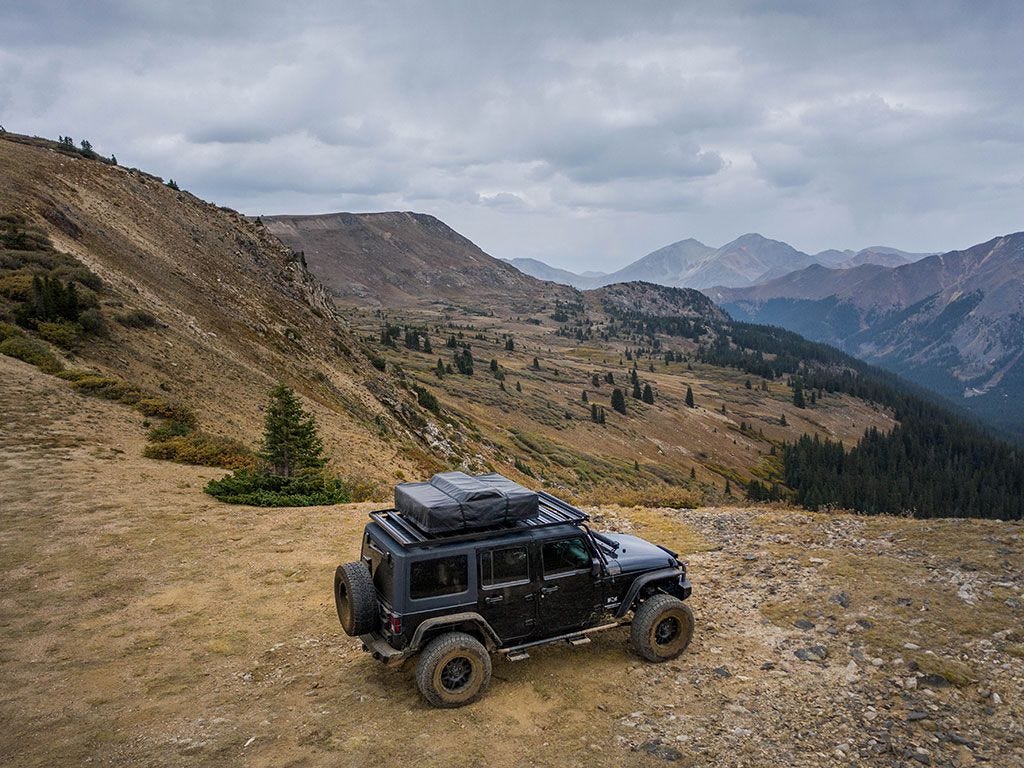 Front Runner Jeep Wrangler JK 4 Door (2007-2018) Extreme Slimline II Roof Rack Kit